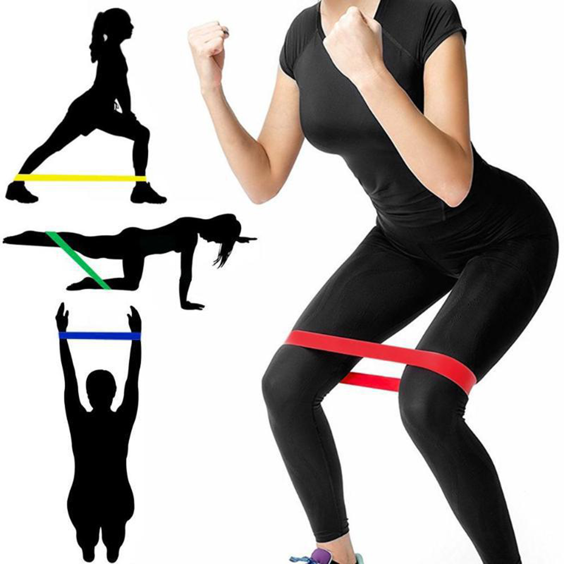 Yoga Resistance Bands 5 Pcs Set 2
