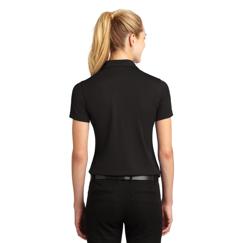 Sport-Tek Women's Dri-Mesh V-Neck Polo. 76