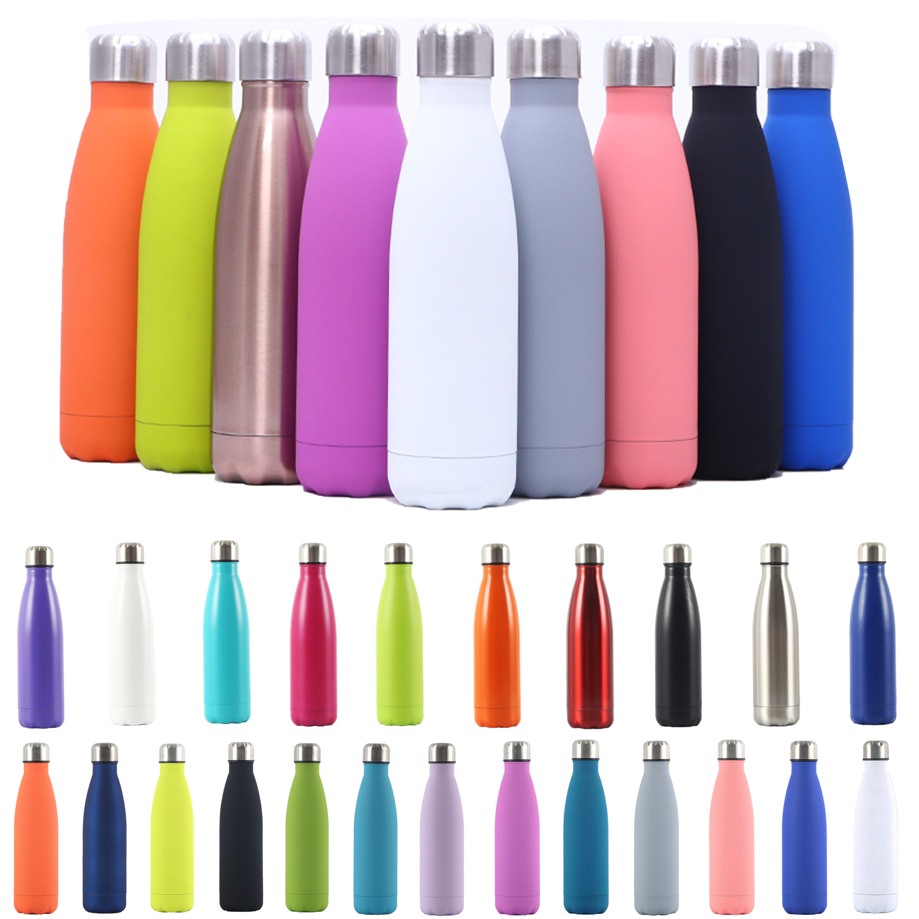 17oz Stainless Steel Water Bottles 1