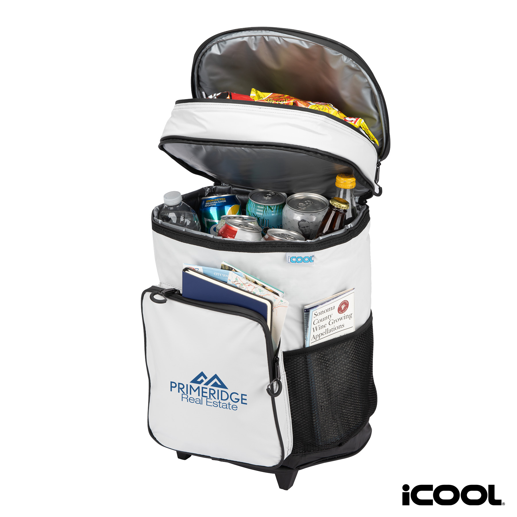iCOOL® Lake Havasu Rolling Cooler Bag 9