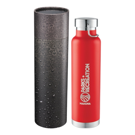 Thor Copper Vac Bottle 22oz With Cylindrical Box 80