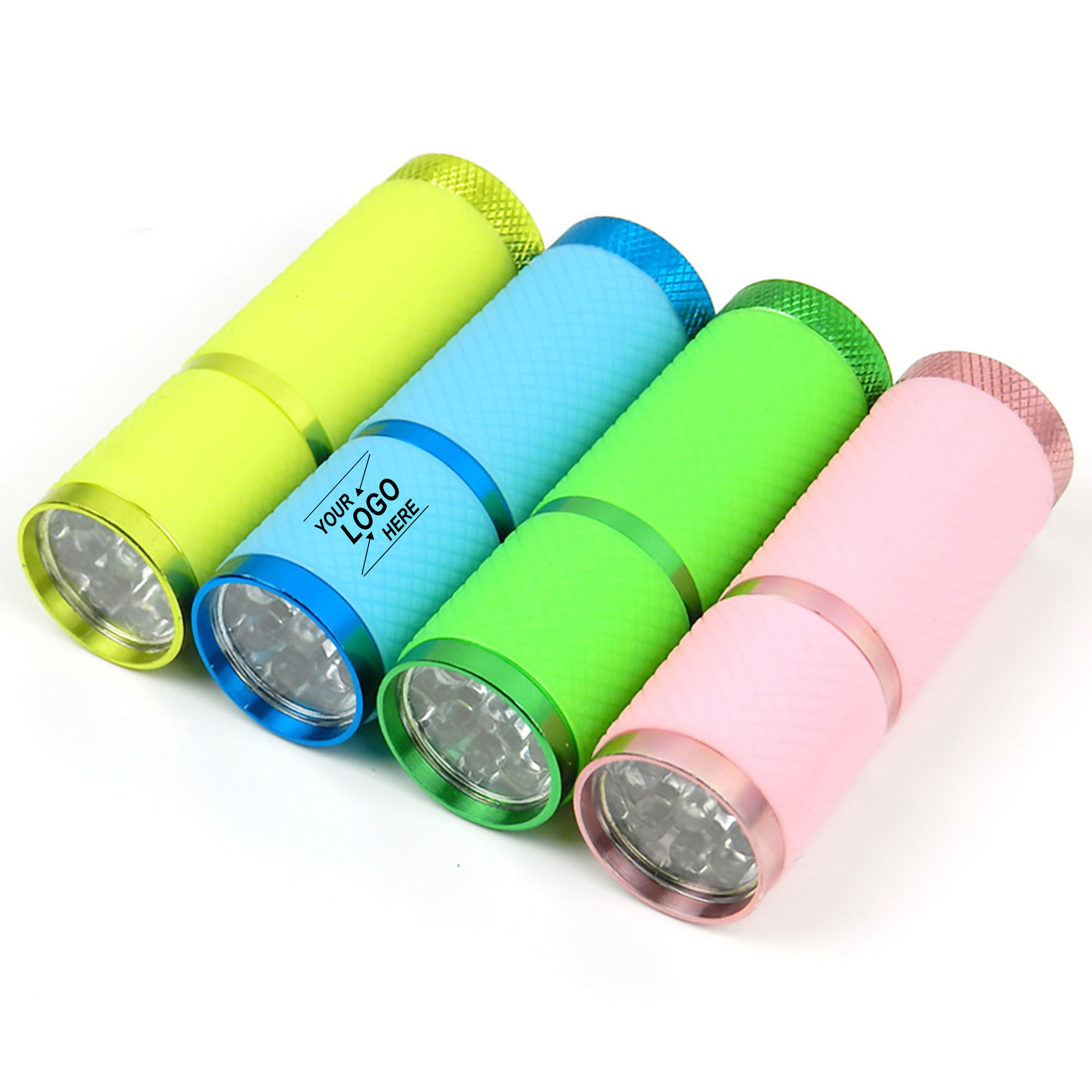 Compact Waterproof LED Glow Flashlight 6