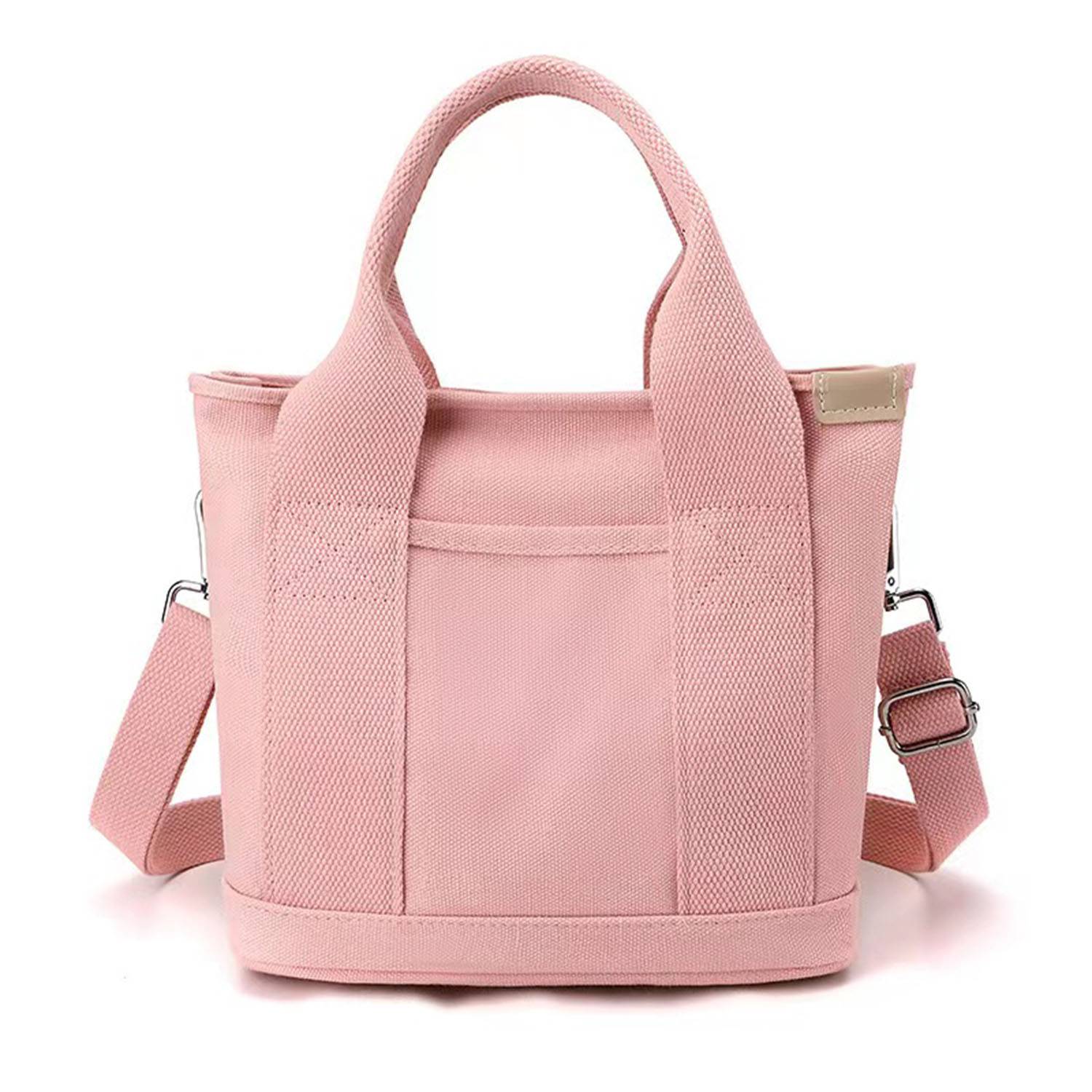 Canvas Crossbody Bag With Zipper 4