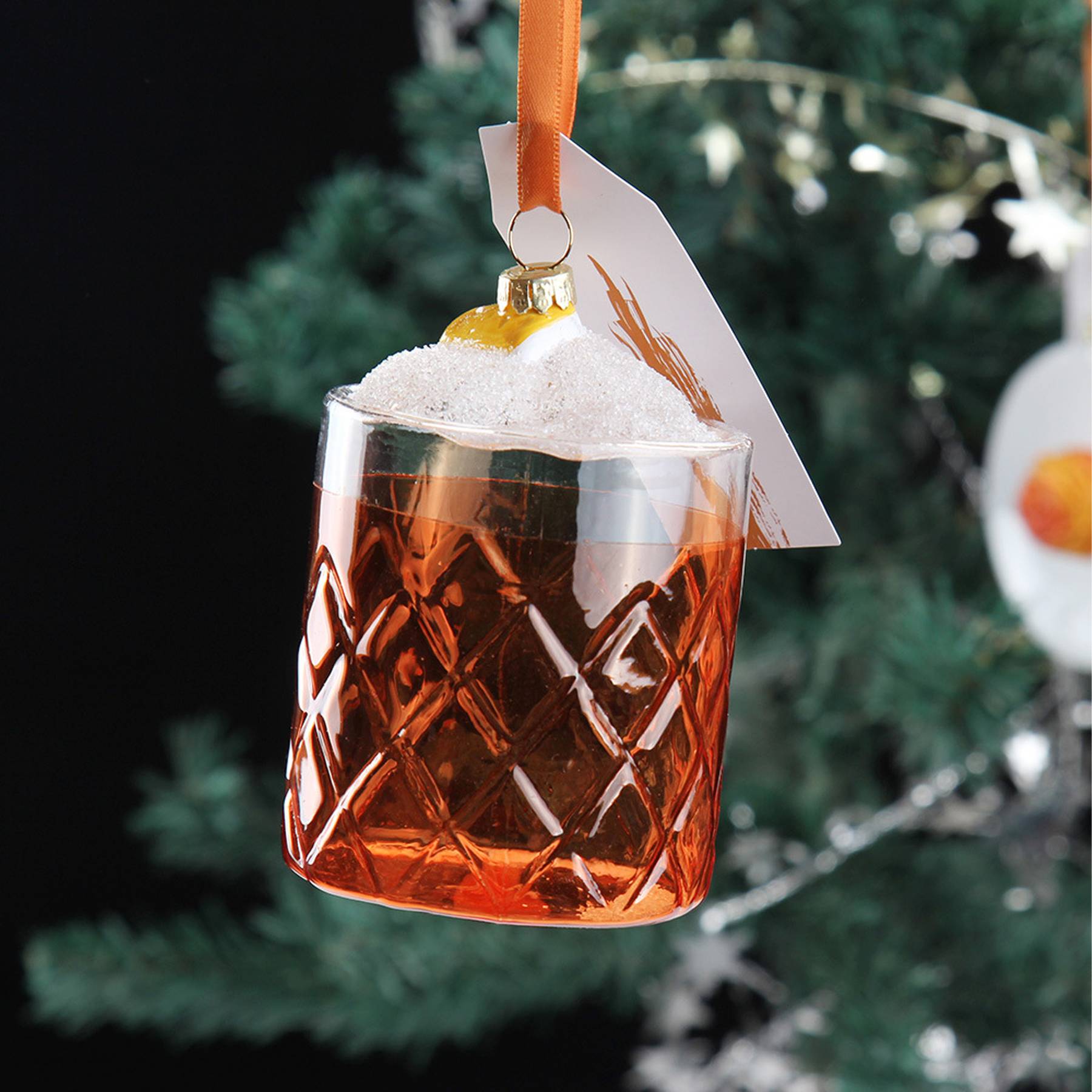 Wine Bottle Flat Christmas Ornaments 5