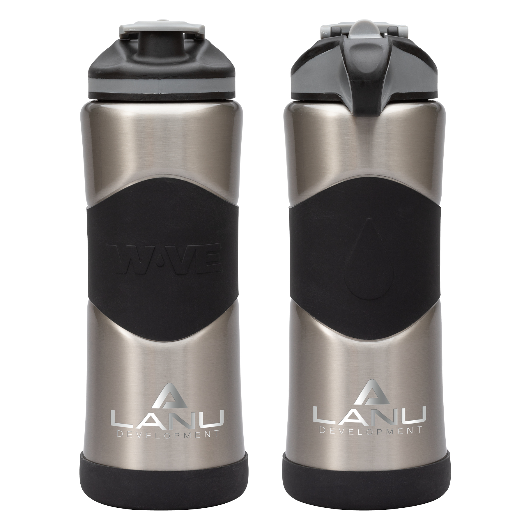 Wave® Big Sur 34oz. Double Wall Stainless Steel Water Bottle w/ Copper Lining 10