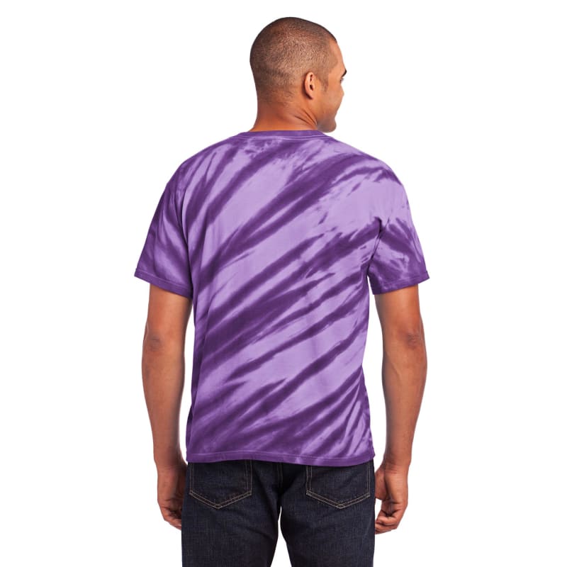 Port & Company - Tiger Stripe Tie-Dye Tee. 14