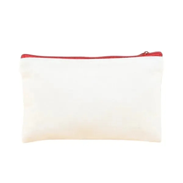 Eco-Friendly Canvas Zip Bag - Sustainable Reusable Pouch 1