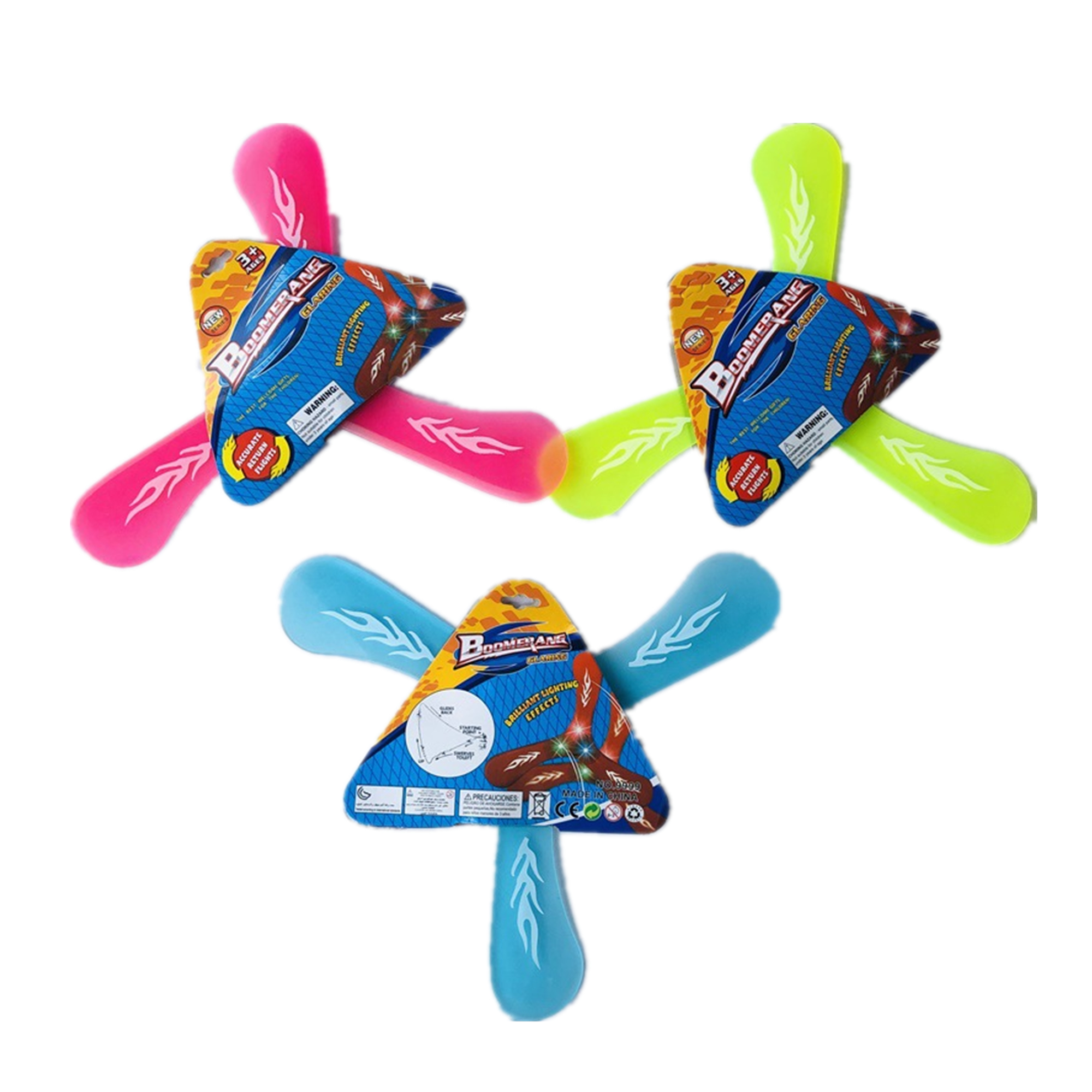 Luminous Triangle Boomerang 4