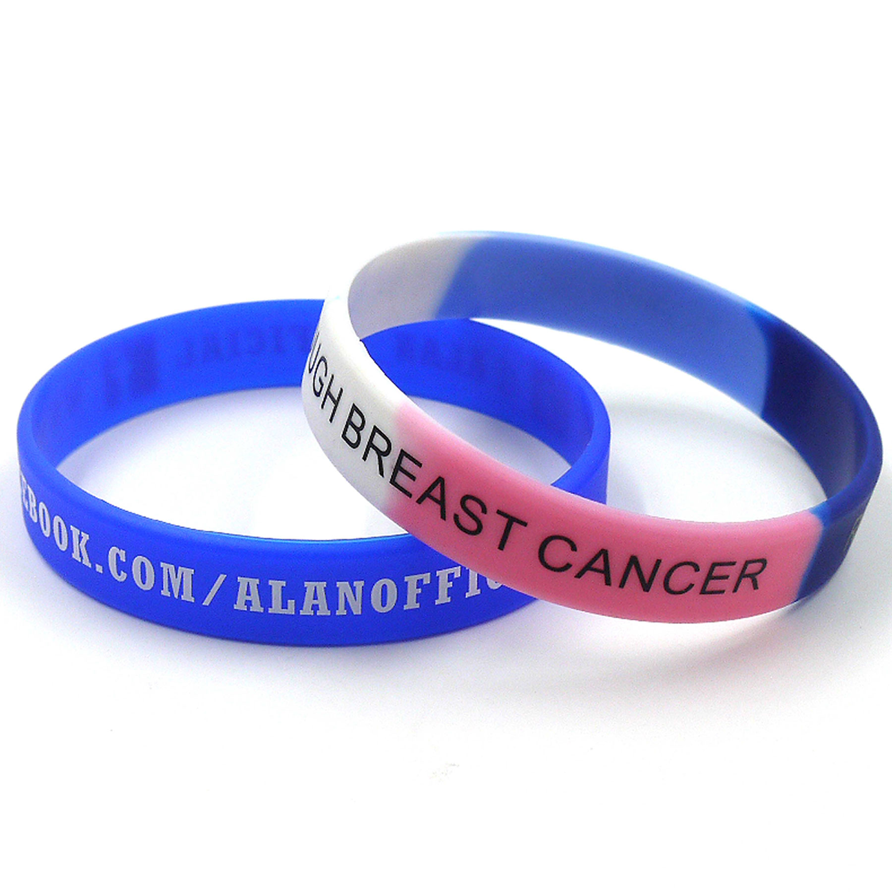 Printed Silicone Bracelets: 12mm 6