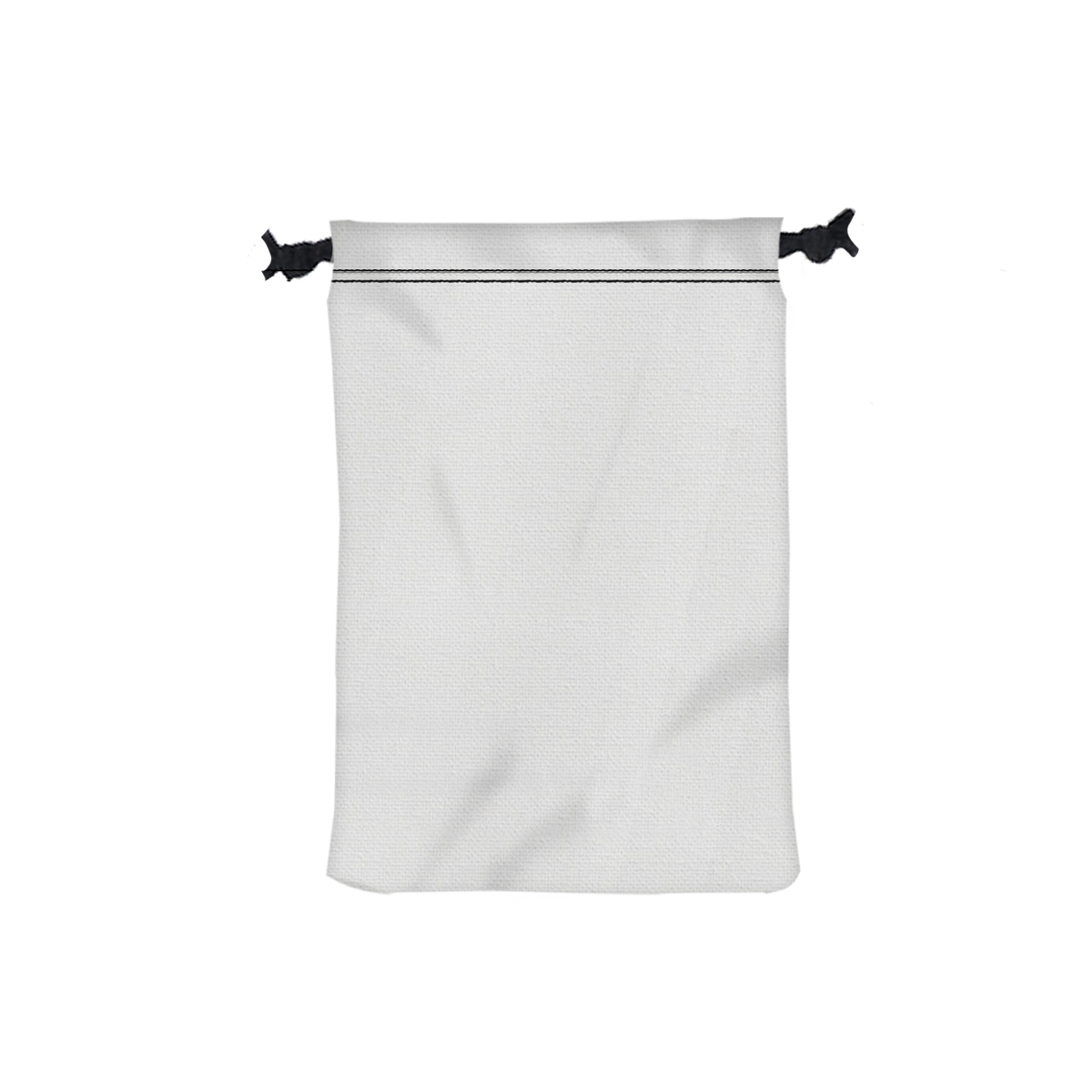 11" W X 16" H Canvas Drawstring Bag 2