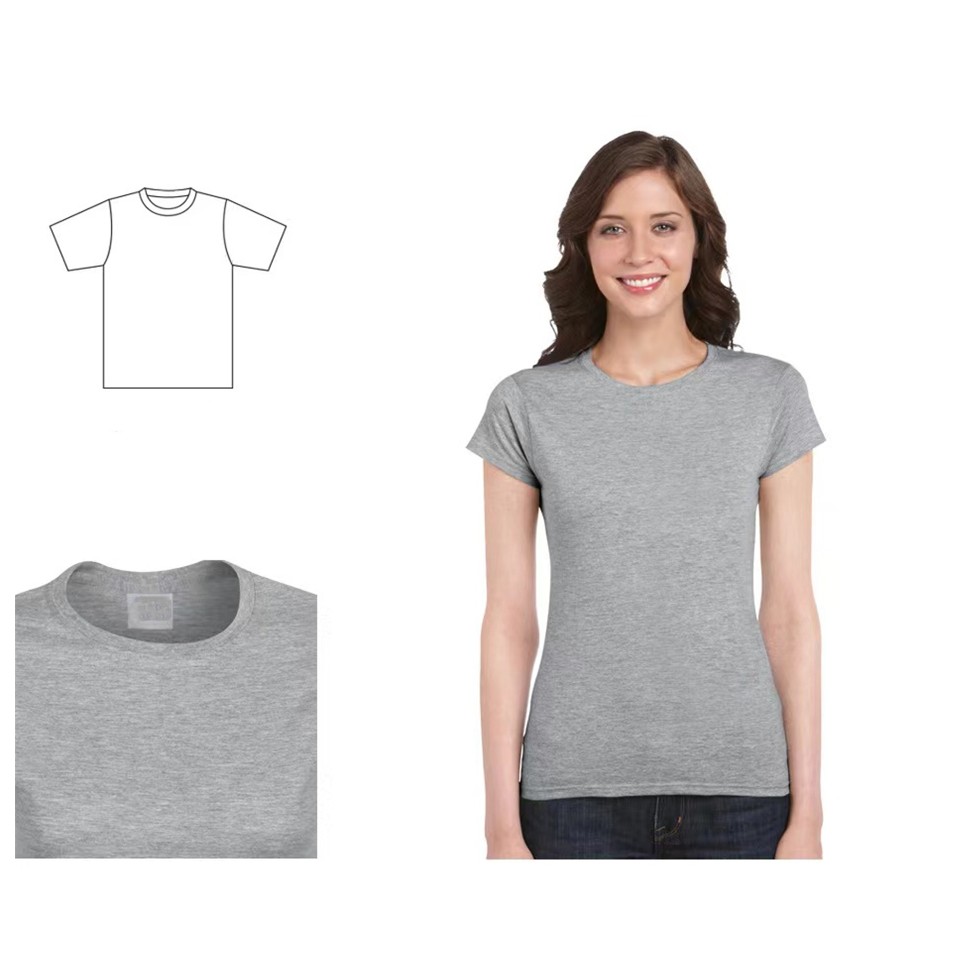 Women Crew Neck Shirt 3