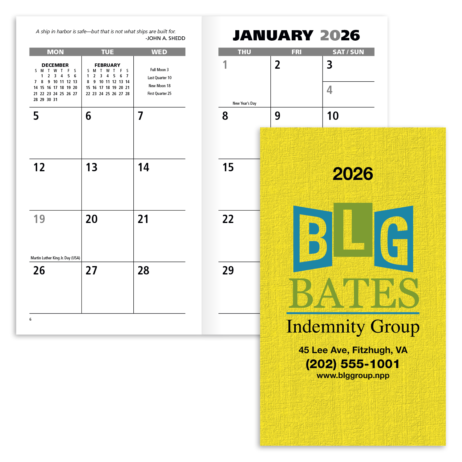 Good Value™ Value Monthly Pocket Planner 91