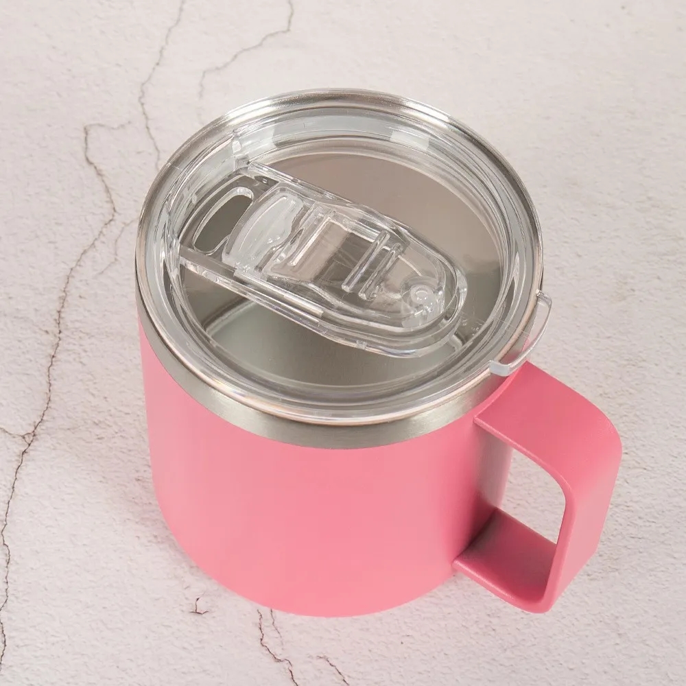 12 oz. Stainless Steel Mug With Handle 4