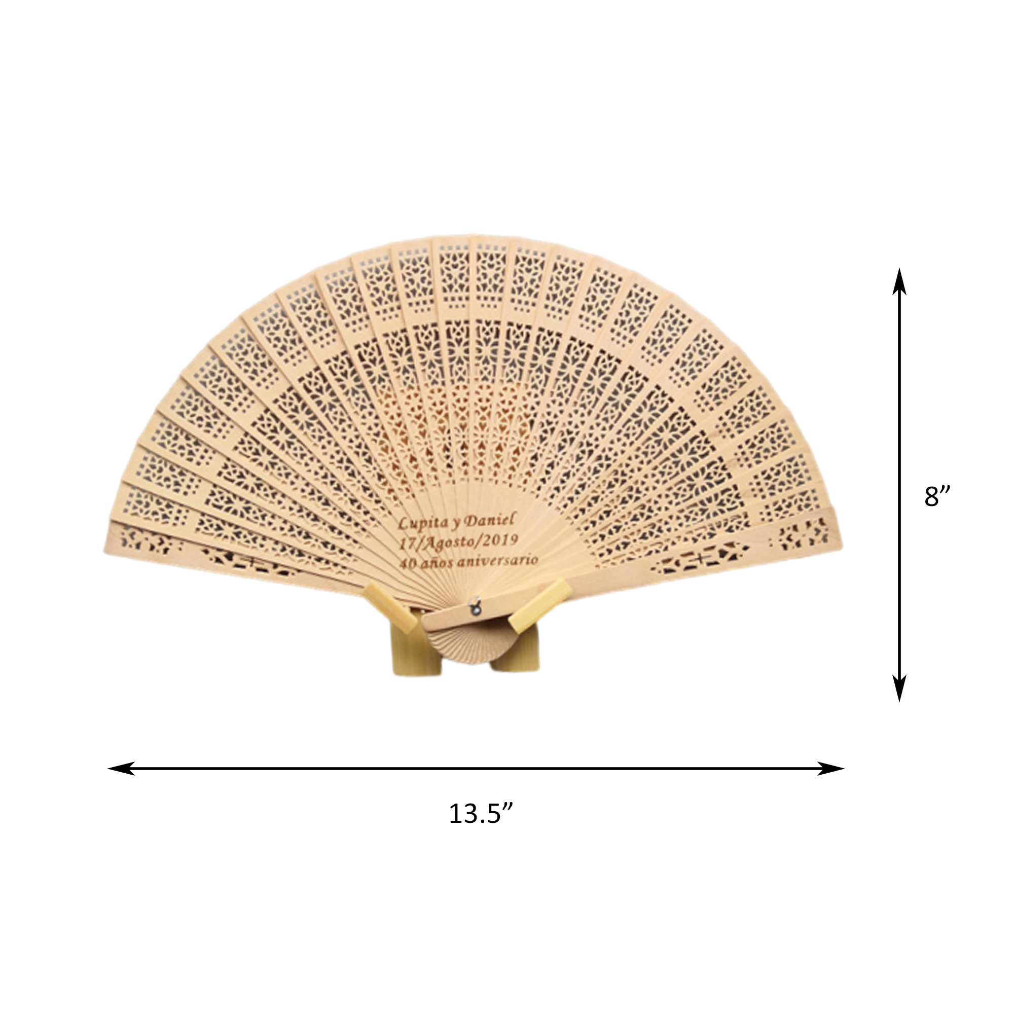 Wood Folding Hand Fans 3
