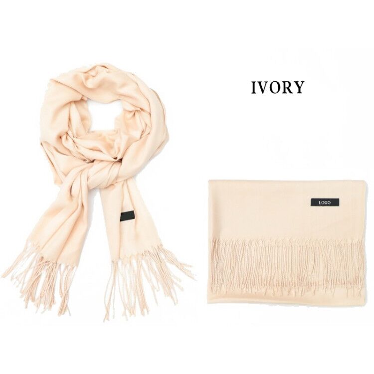 Cashmere Scarf With Fringe 3