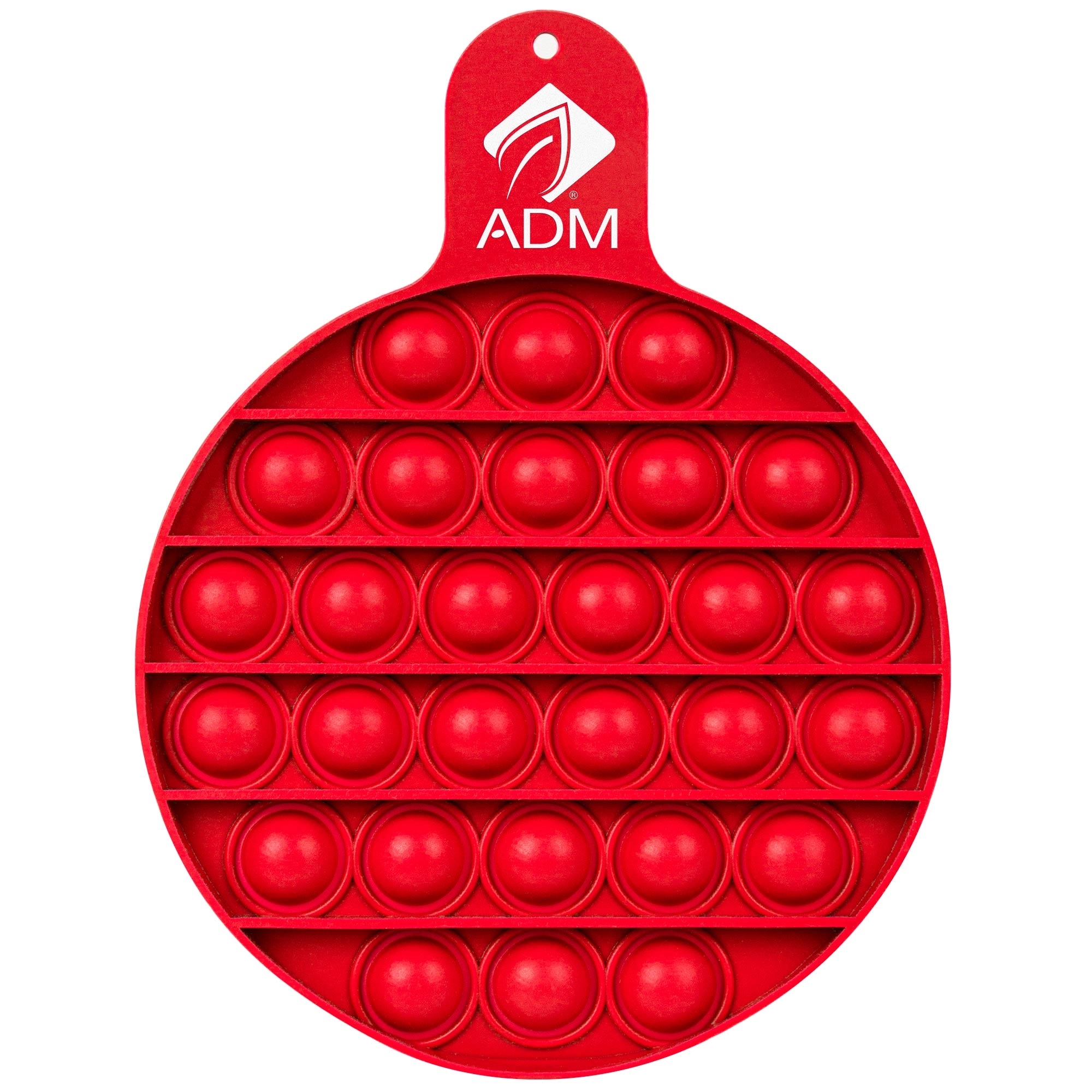 Round Fiddle Popper Silicone Sensory Toy 9