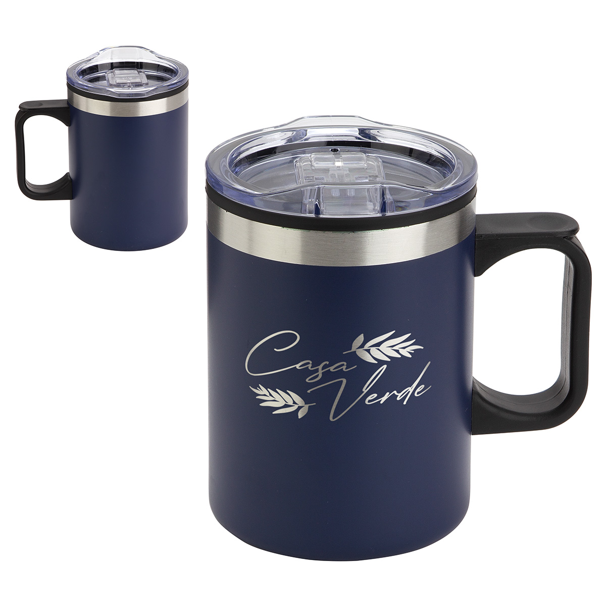 Zara 14 oz Stainless Steel/Polypropylene Mug 7