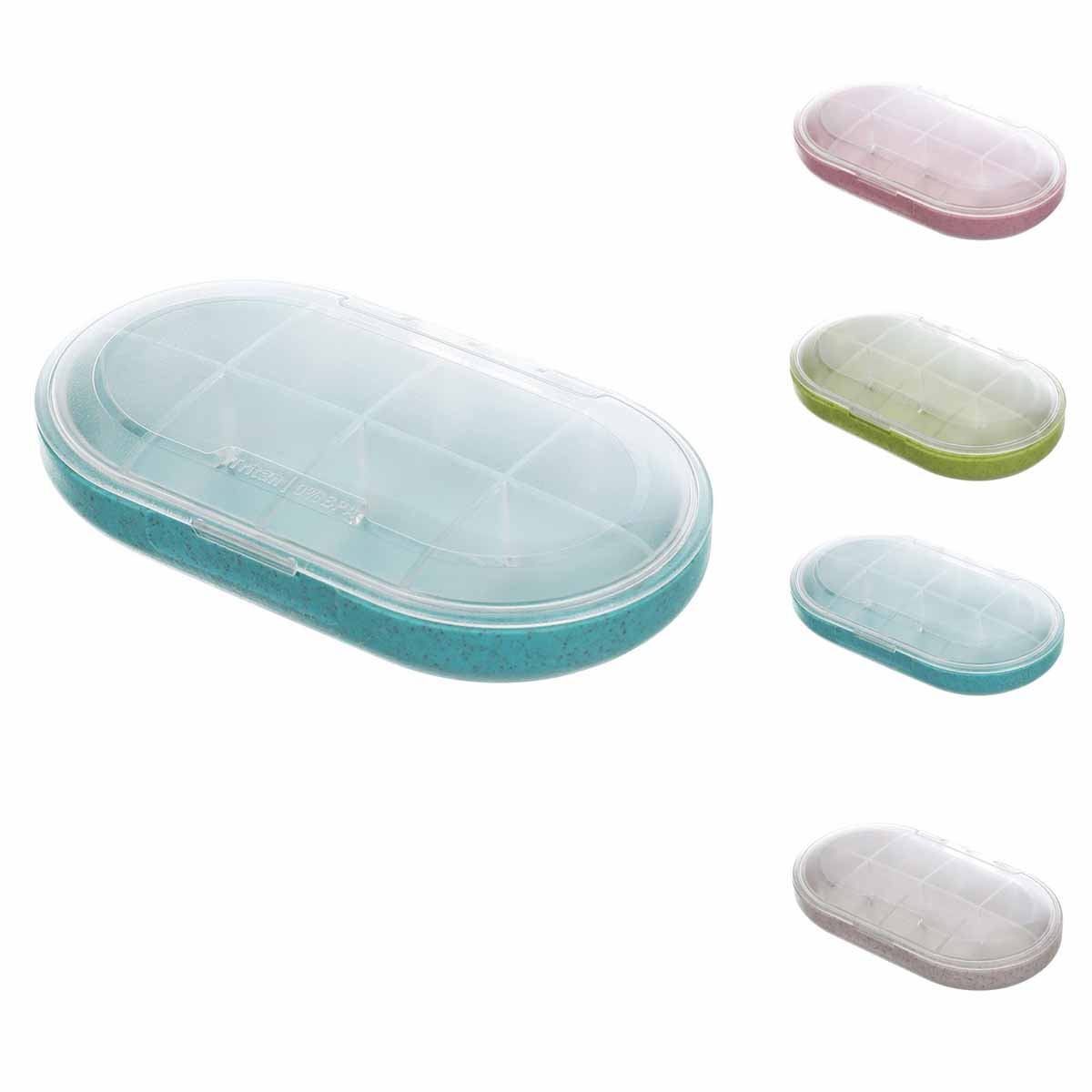 Plastic Medicine Box With Eight Compartments 5