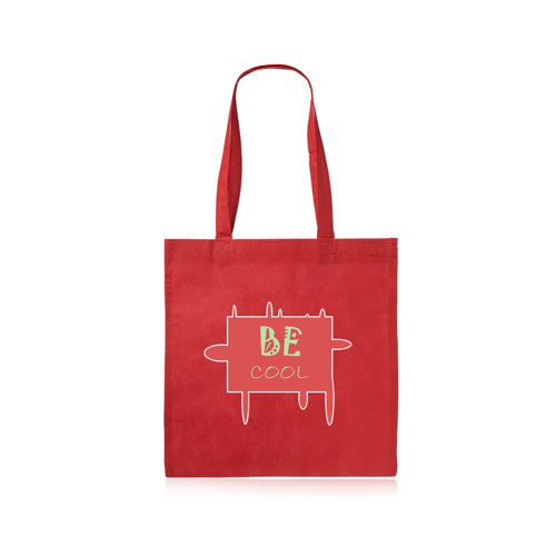 Non-Woven Polypropylene Tote - 13.5"W x 14.5"H 1