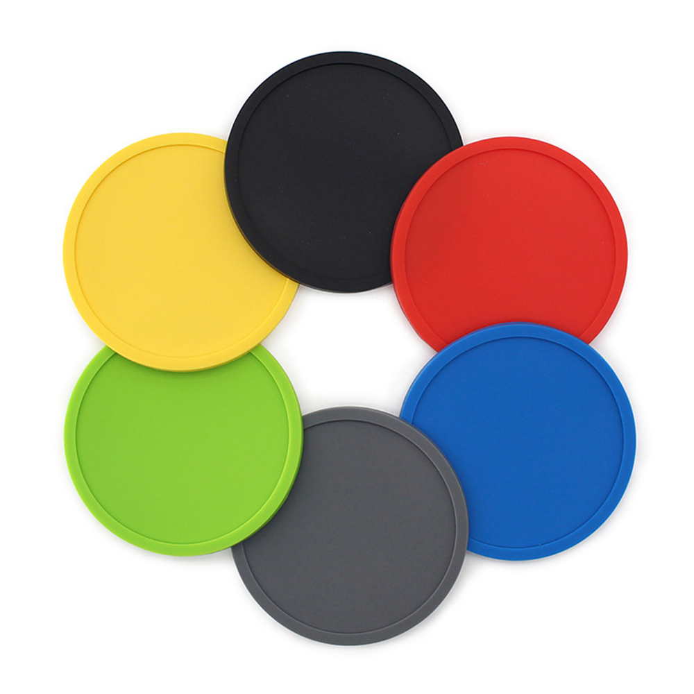 Round Silicone Coaster 4