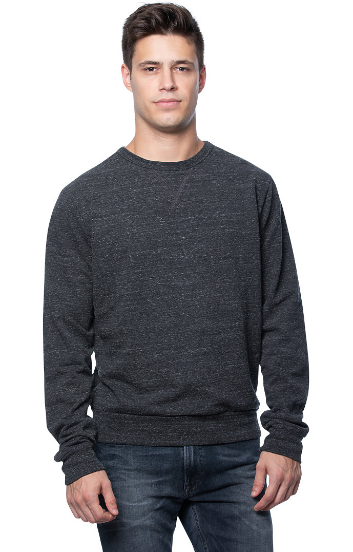 Unisex eco Triblend French Terry Crew 3