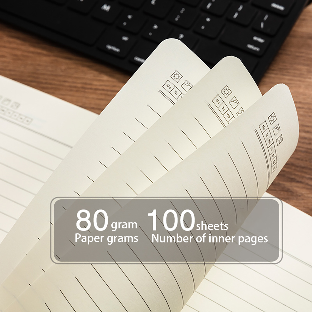 A5 Magnetic Hardcover Notebook 7