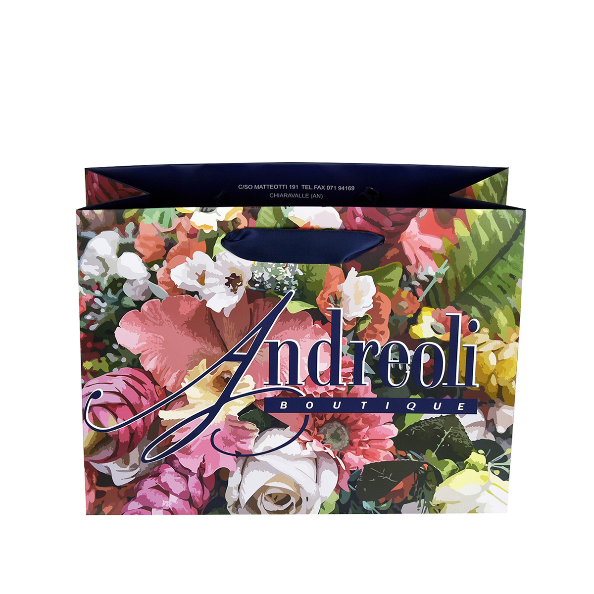 Custom 180g C2S Euro Tote 12.5x10x5 2