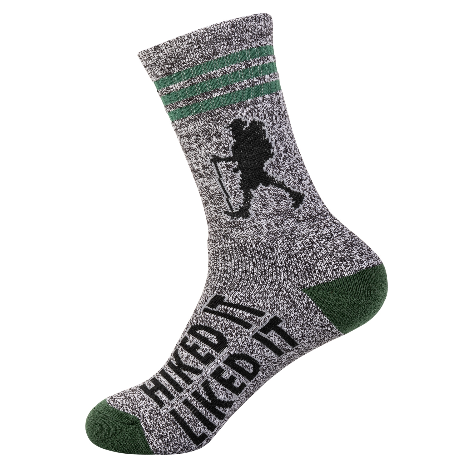 3 Stripe, Hiked It, Liked It, Adult Socks 1