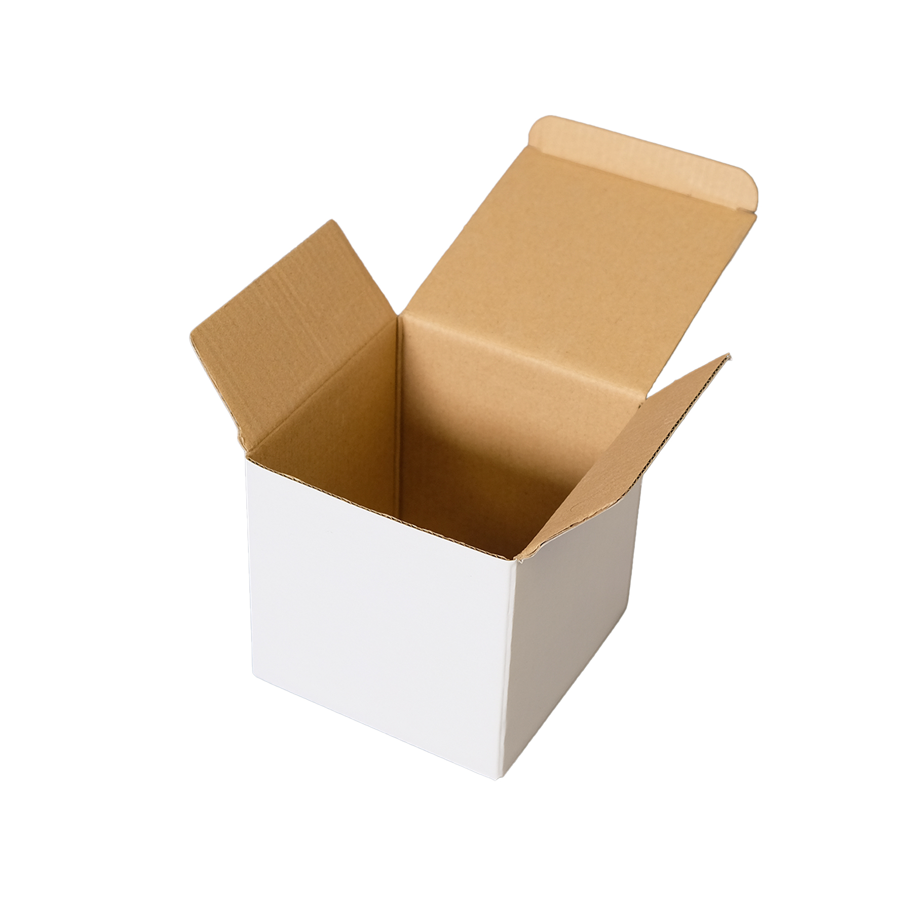 Ceramic Mug Box: 4.25" W x 4.25" H x 4.25" D 4