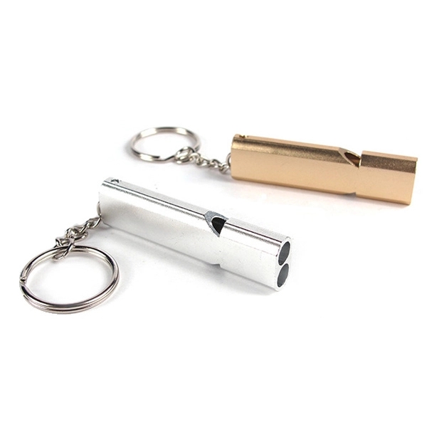 EDC Survival Whistle Double Tube 2
