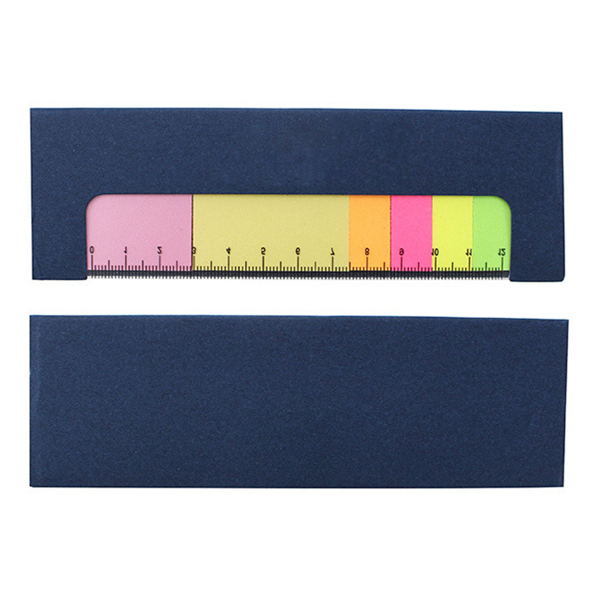 Sticky Note Paper Booklet w/Ruler 2