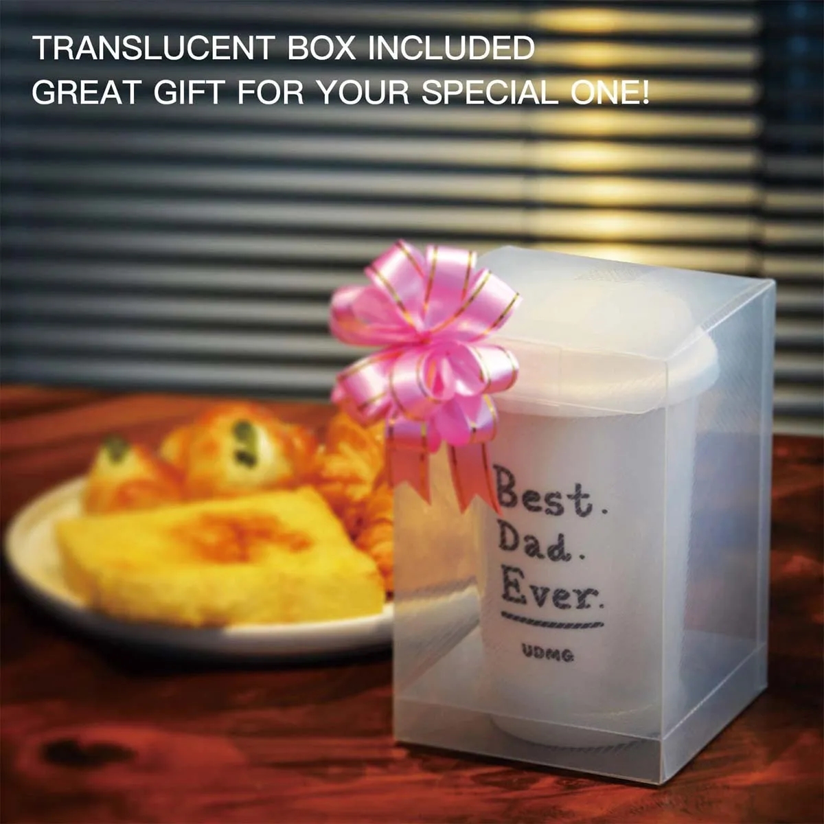 Reusable White Ceramic Travel Coffee Cup with Lid & Sleeve 2