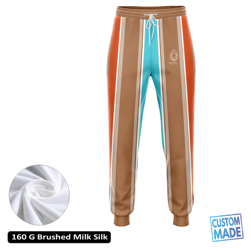 Unisex Sublimation Brushed Milk Silk Lounge Pants - 160G 3