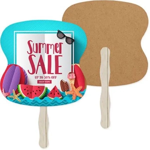 Recycled Hand Fan 2