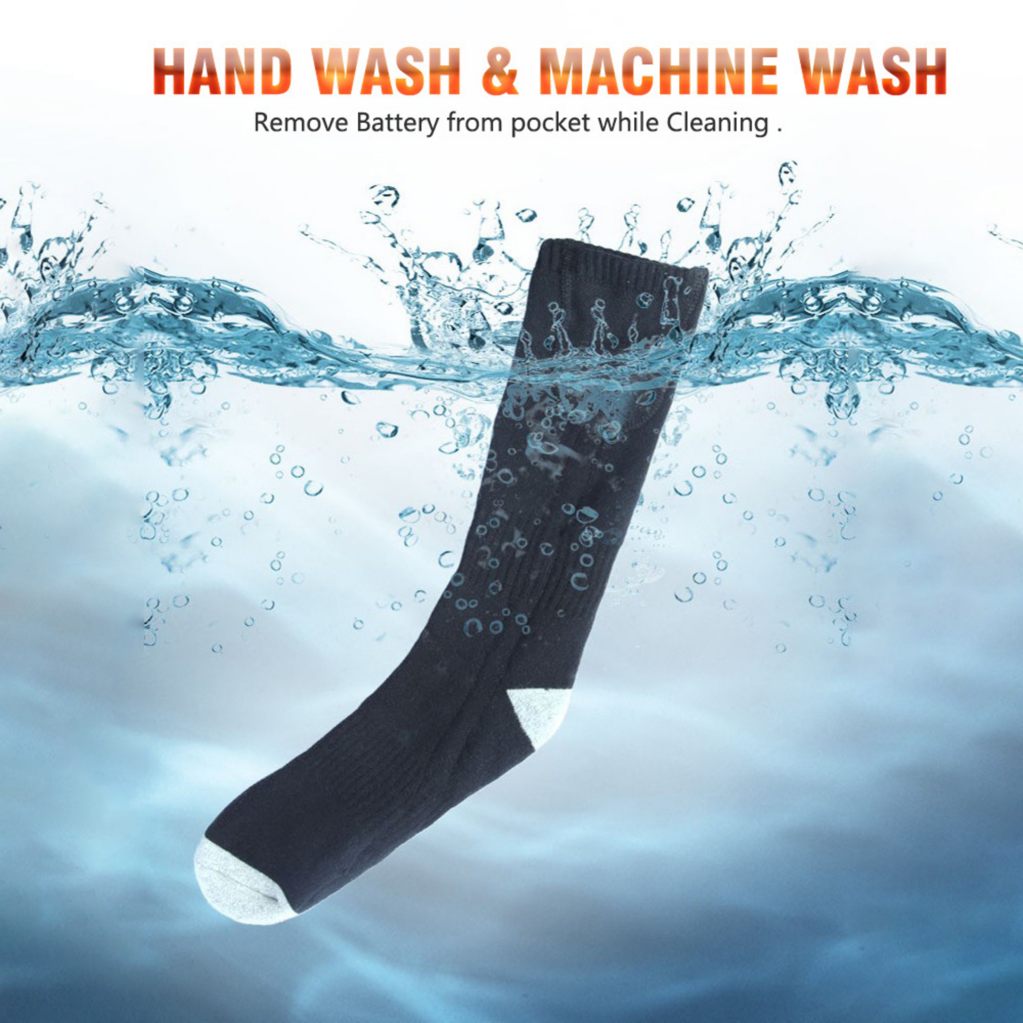 USB Heated Warming Socks 3