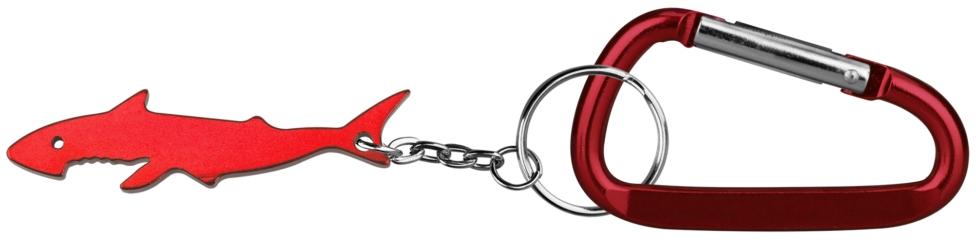 Shark Shape Key Chain with carabineer. Value Combo! 2