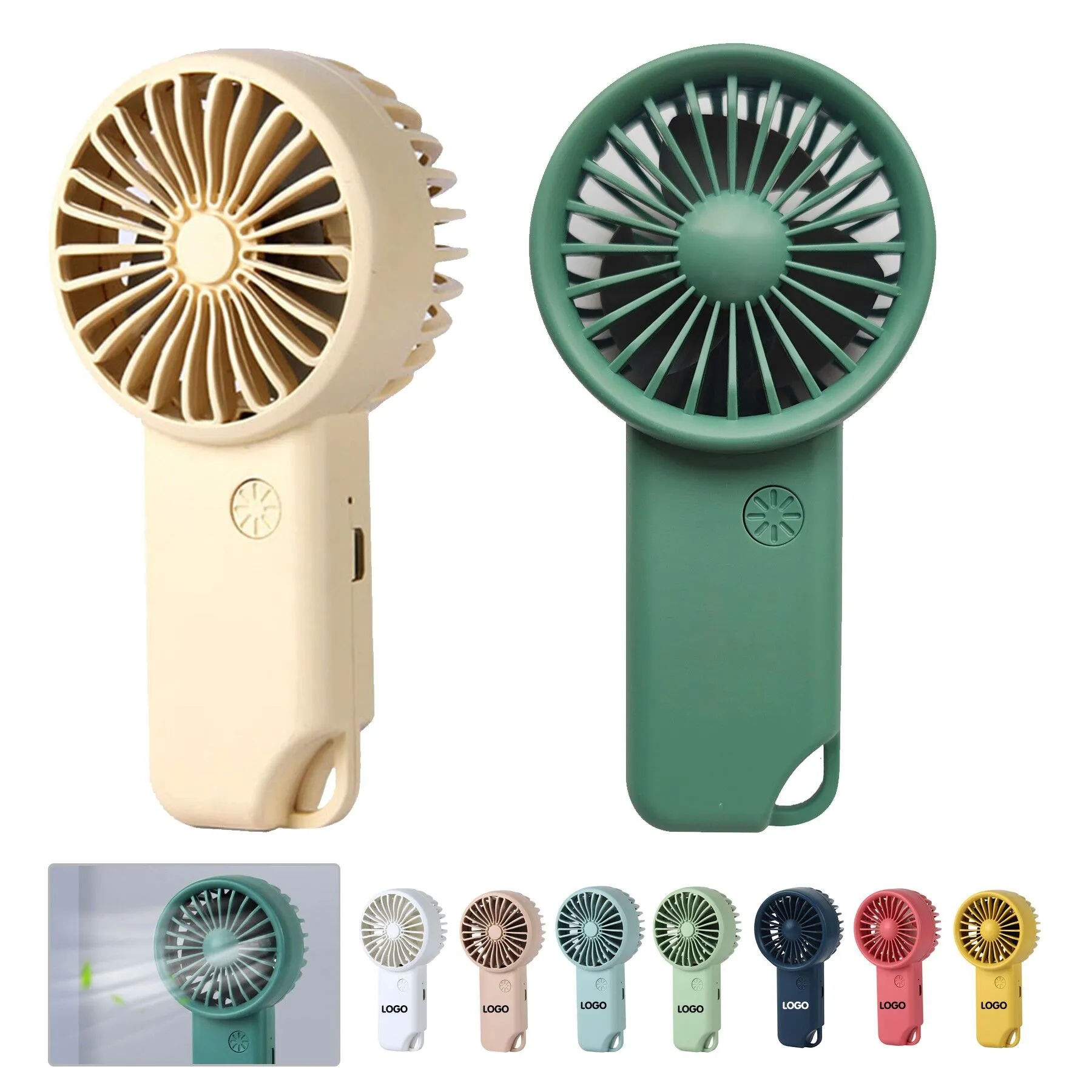 Portable Mini USB Rechargable Fan 2