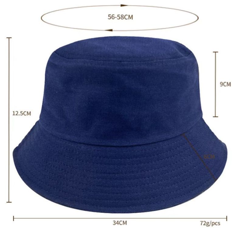 Unisex Packable Fisherman Hat 2