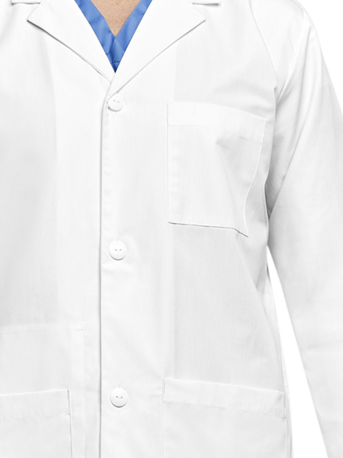 Wink Lab Coats - Men's Four-Pocket 42" Full-Length Lab Coat 1