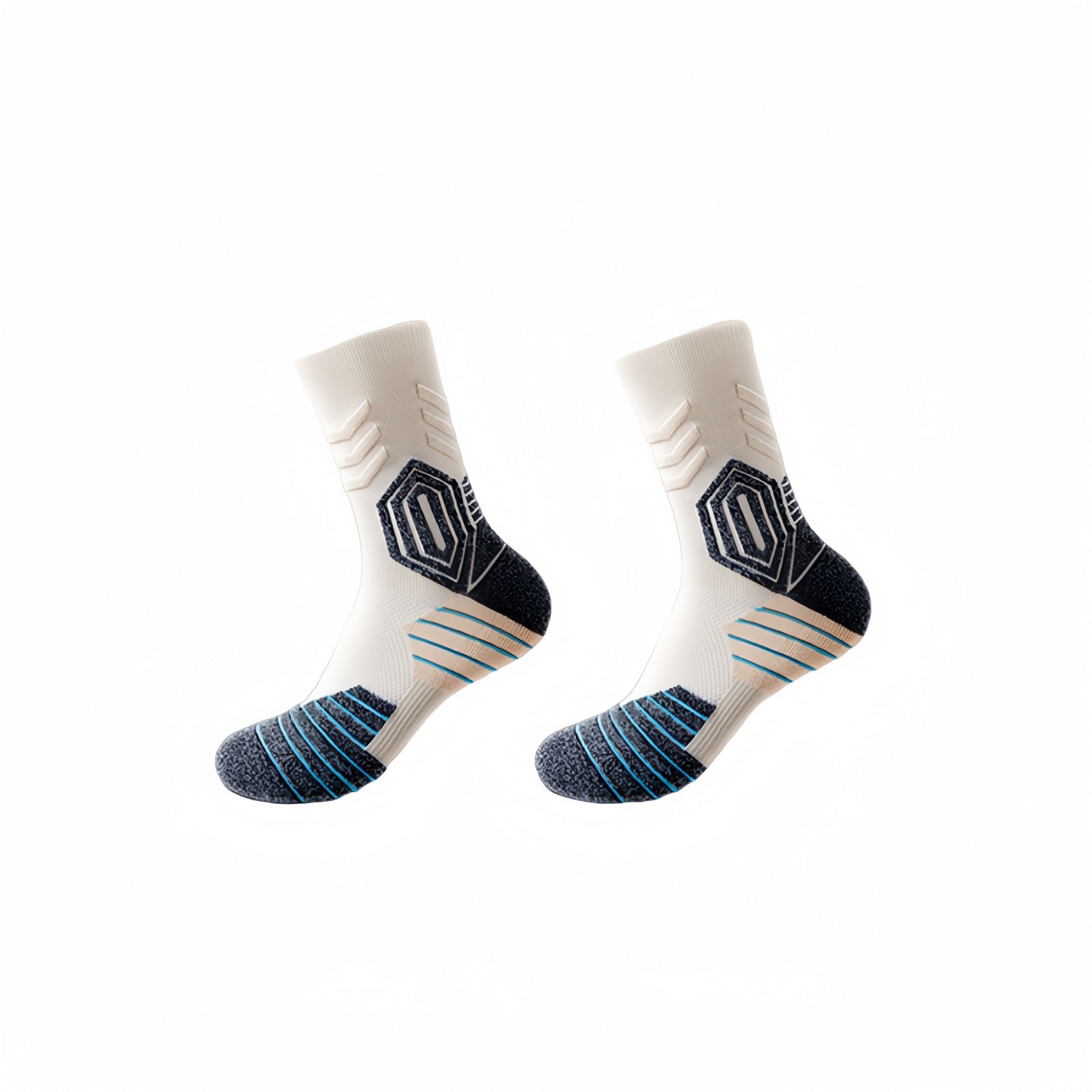 Compression Crew Running Sock 5