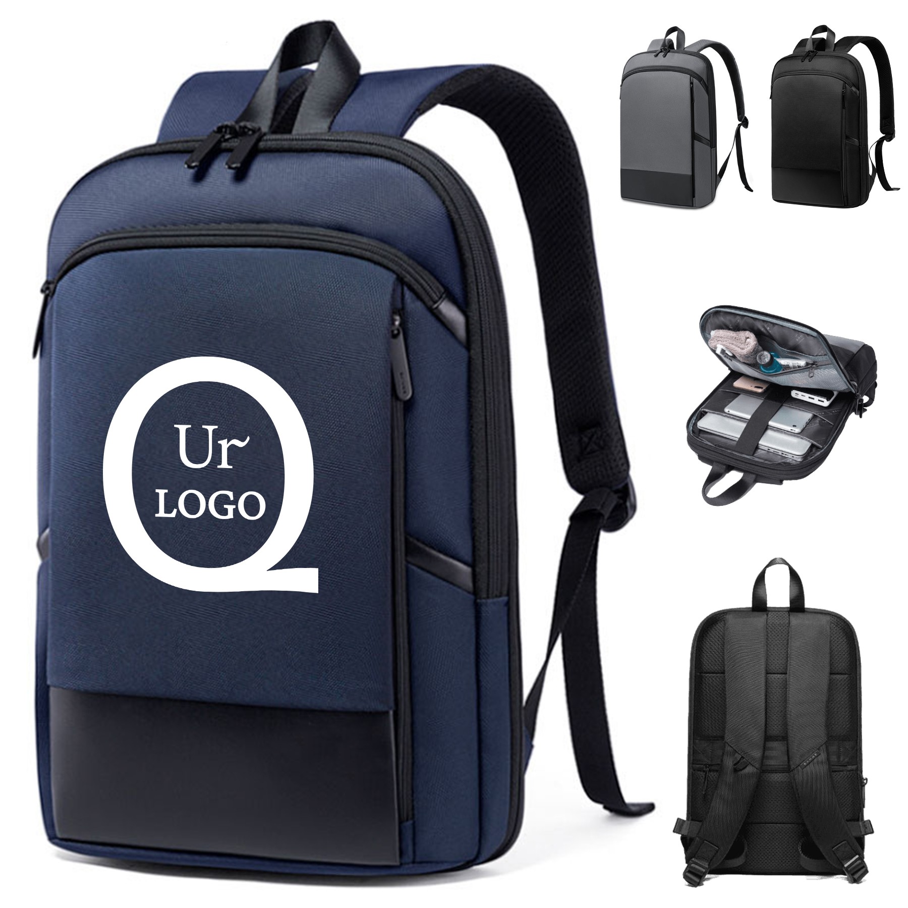 12.20 X 2.76 X 16.93 Inch Oxford Laptop Backpack 1