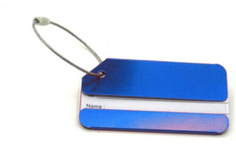 Aluminum Baggage Tag 2