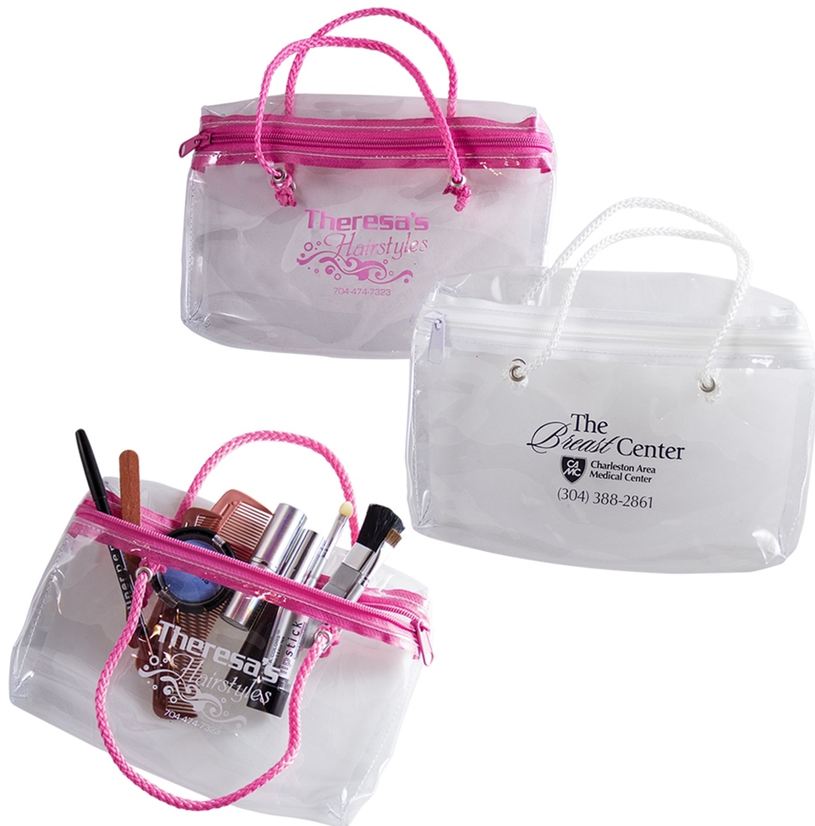 Strings Attached Crystal Clear Tote Bag 2