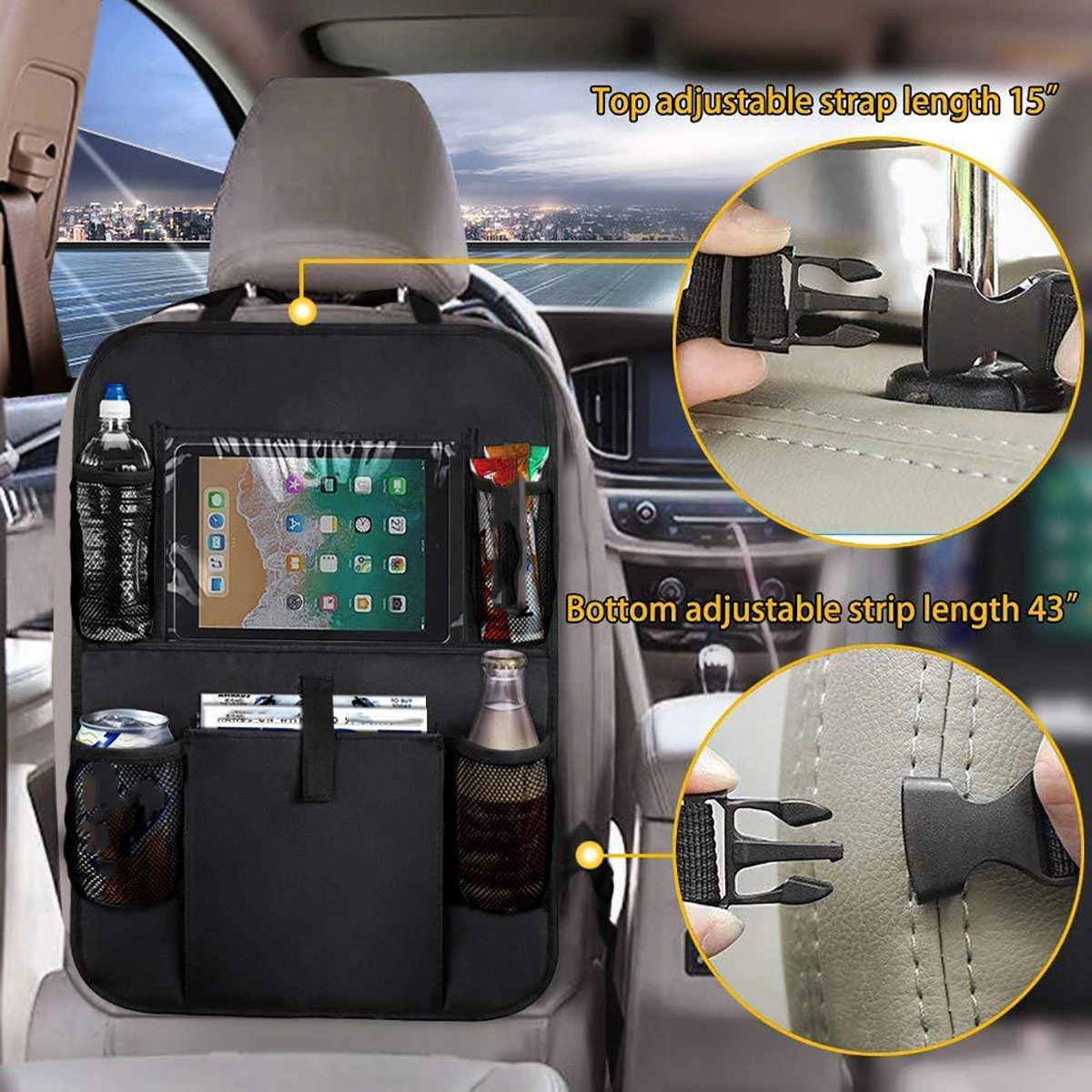Backseat Car Organizer Mats Organizer 3