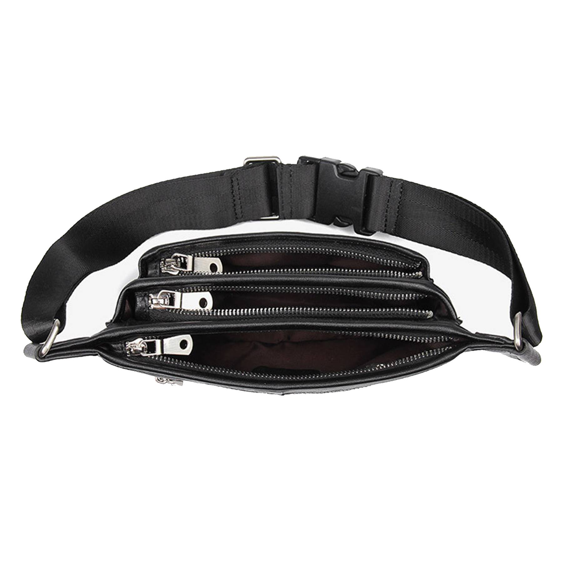 Leather Wearable Chest bag for man 6