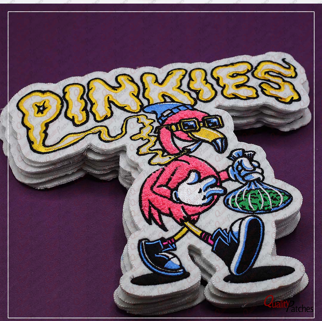 Custom Die Cut Embroidered Patches 75