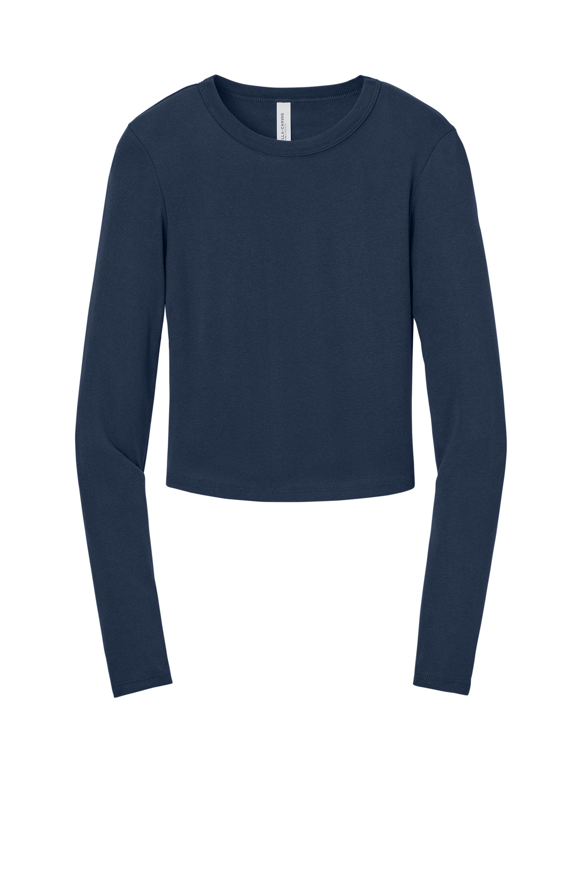 BELLA+CANVAS Women's Micro Rib Long Sleeve Baby Tee BC1501 24