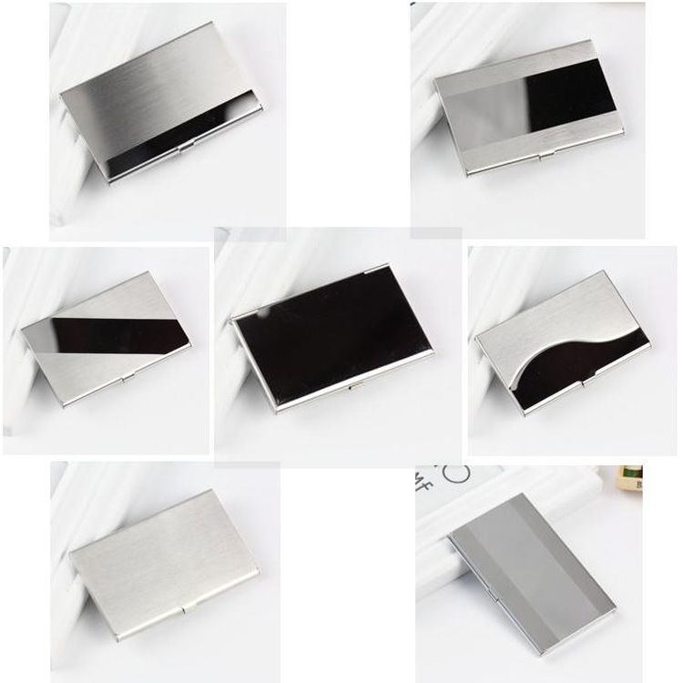 Stainless Steel Business Card Holder 3