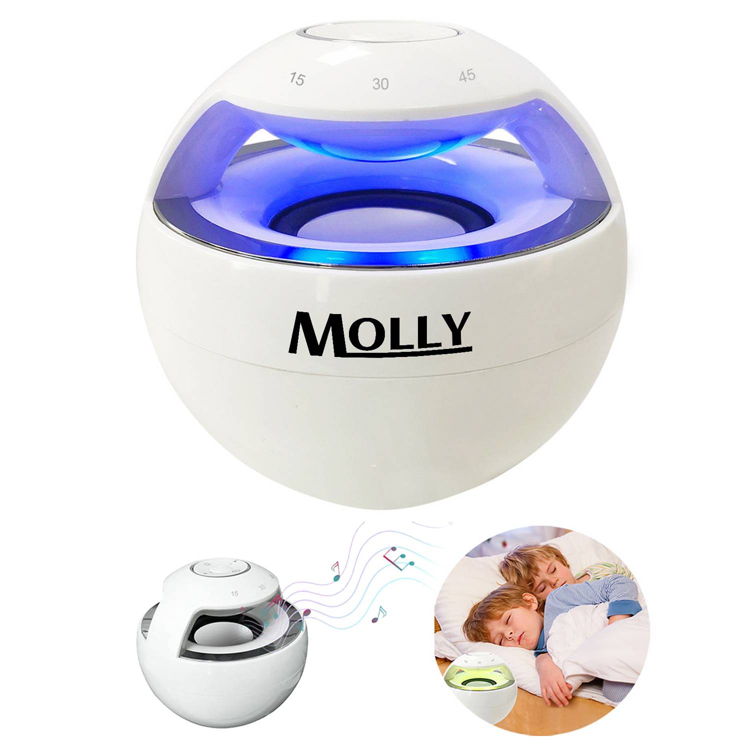 Rechargeable Sleep Sound Machine w/ Light 5