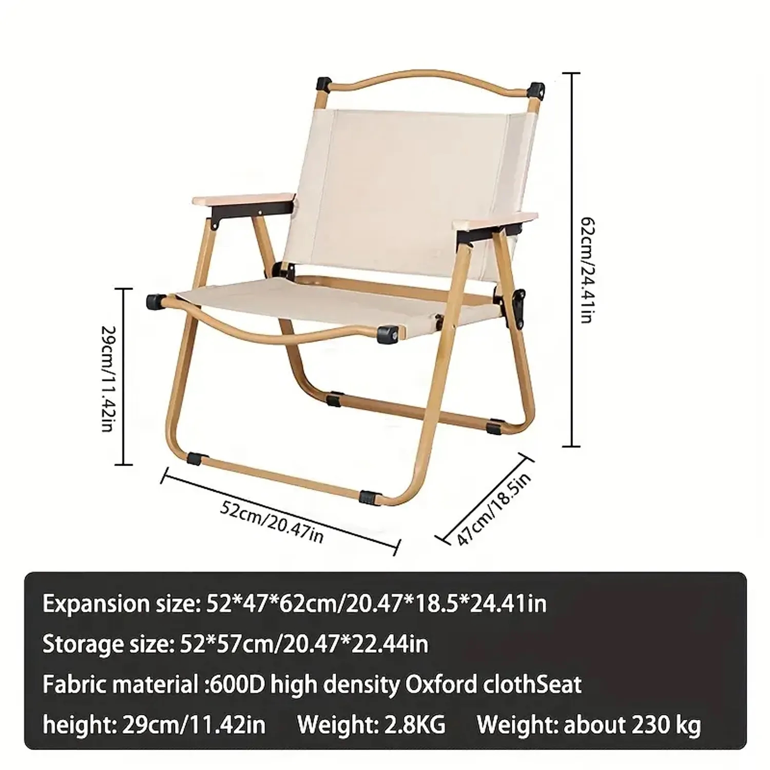 Outdoor Folding Camping Chair 4